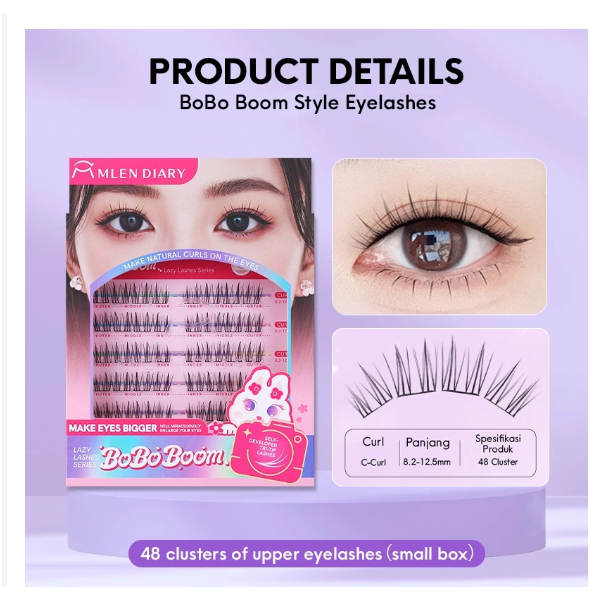 MLEN DIARY make eyes bigger BoBo Boom