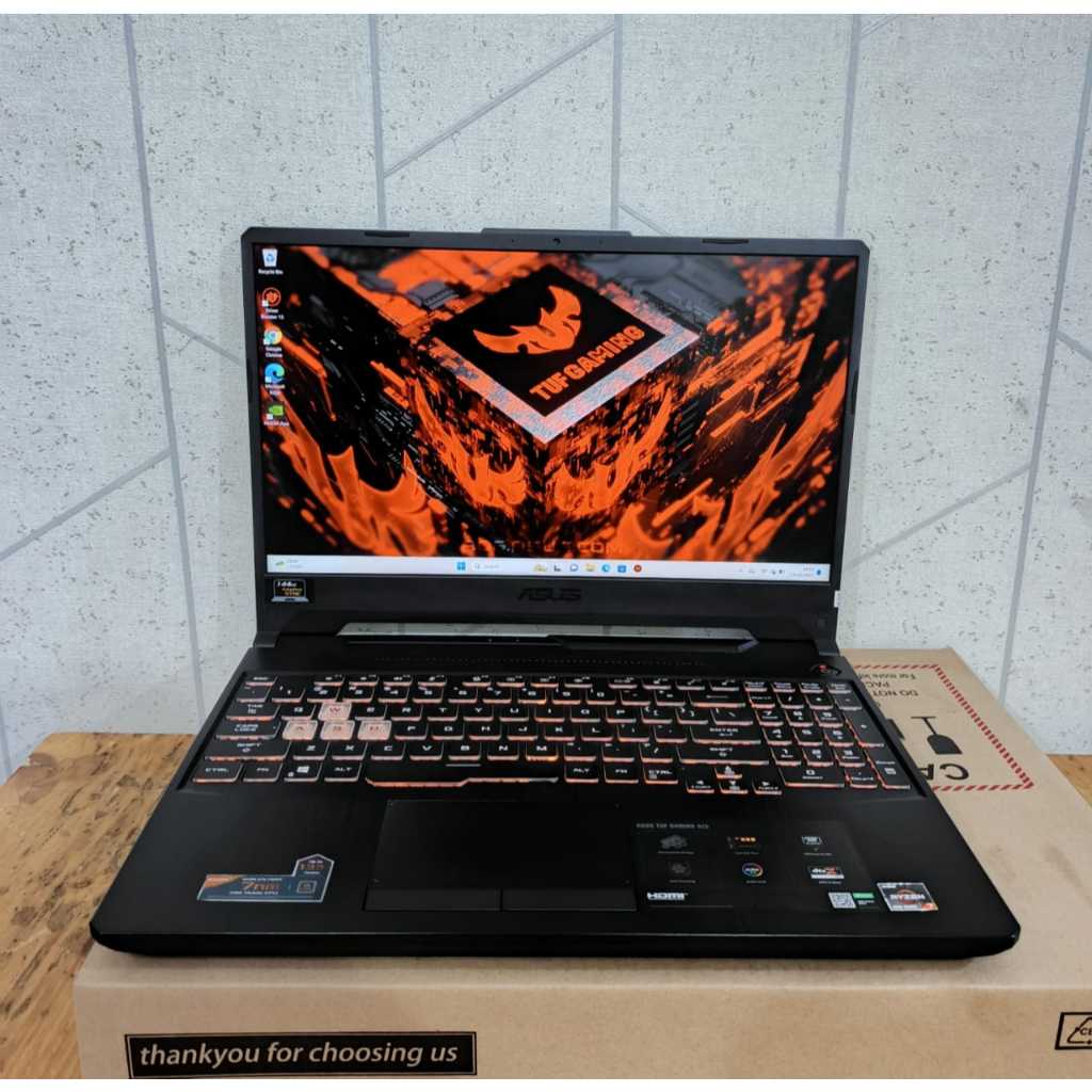 Laptop Asus TUF Gaming 15 FA506IU, Amd Ryzen 7 - 4800H, Geforce RTX 2060 4Gb, Ram 8 Gb / 512Gb Ssd