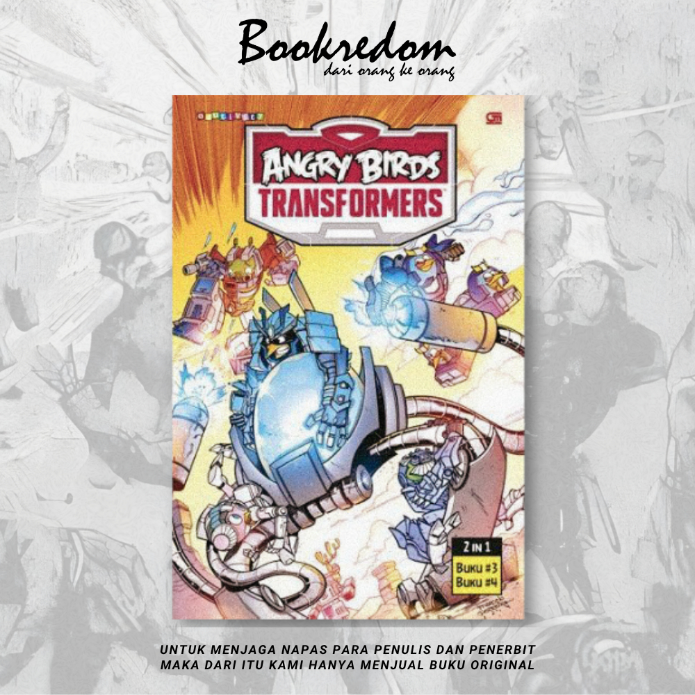 Buku Angry Birds Transformers 2 in 1 - John Barber