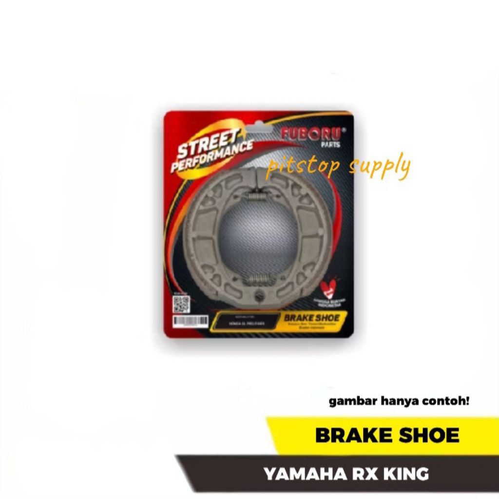 (1 Set) Fuboru Brake Shoe Yamaha RX King