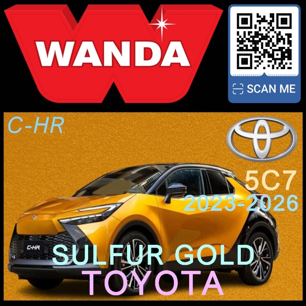 Cat Wanda Toyota Sulfur Gold 5C7