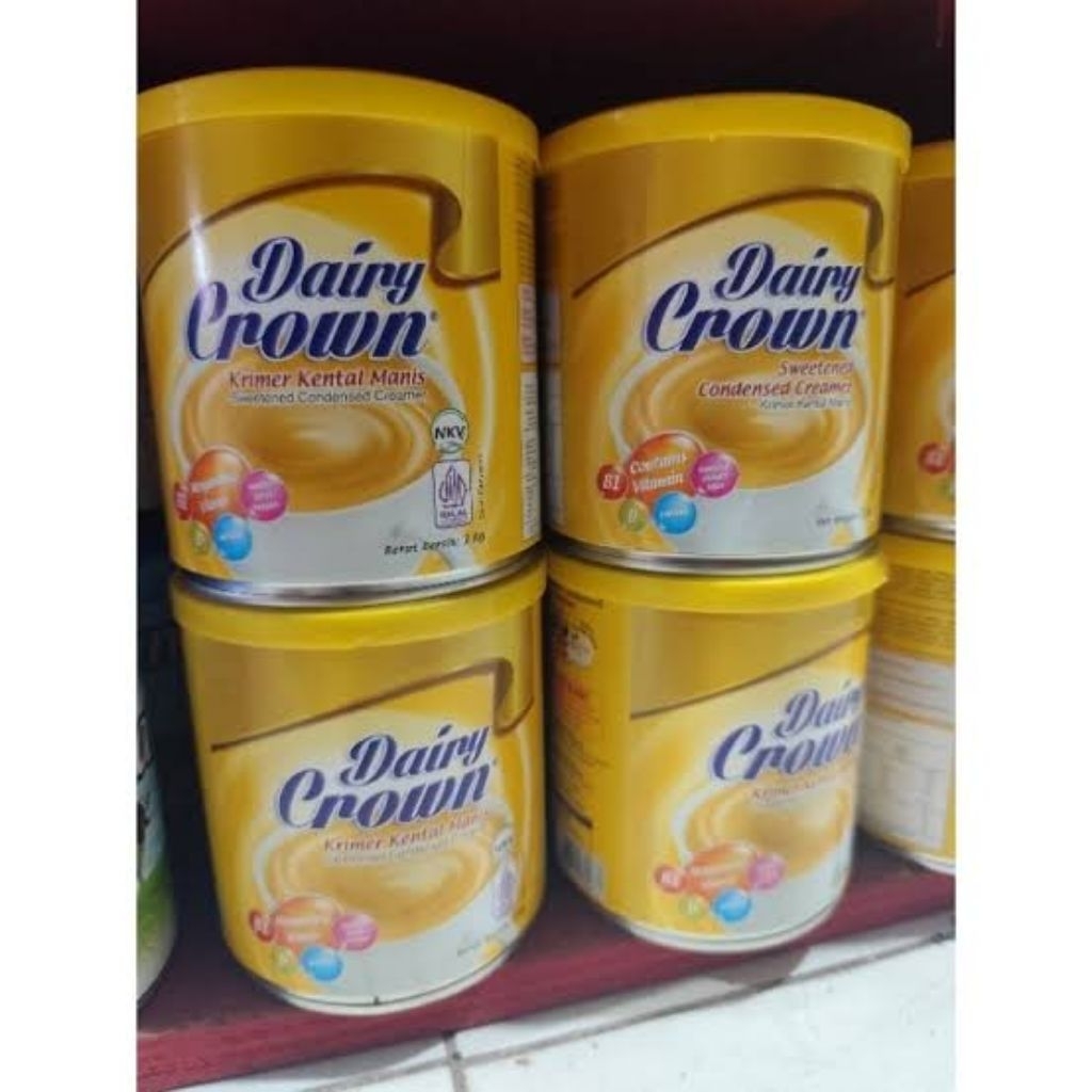 susu dairy crown kaleng 1 kg