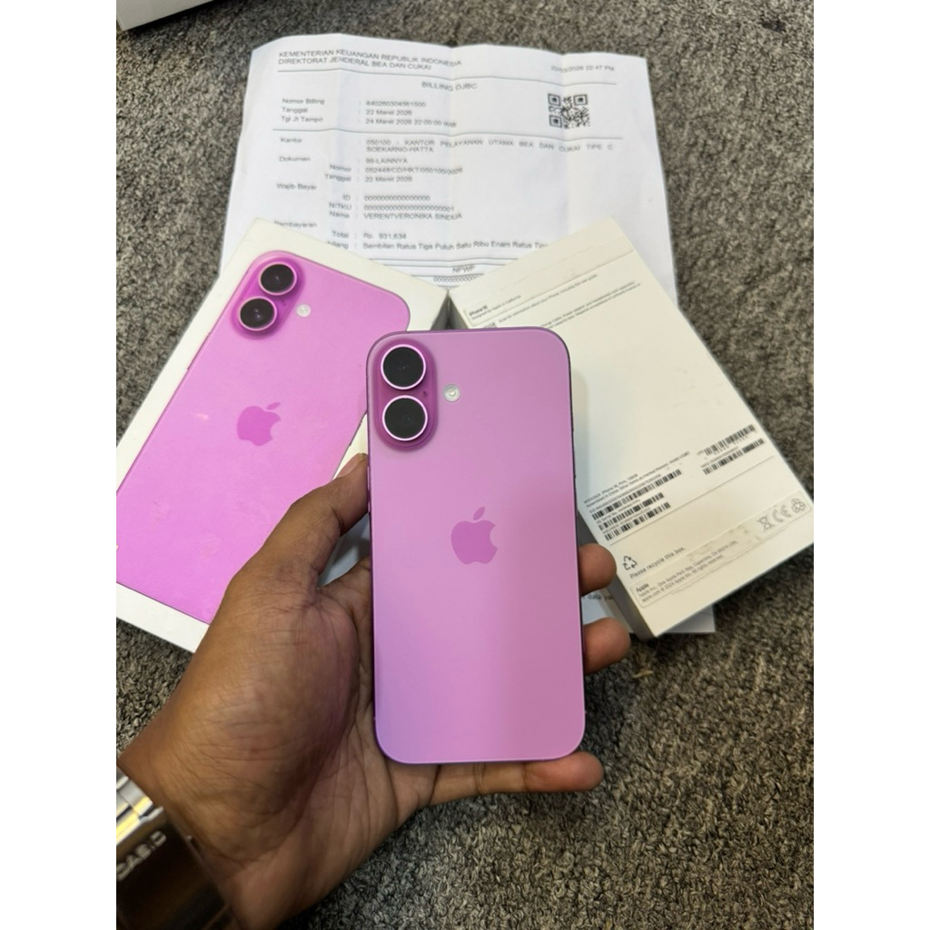 iphone 16 128gb resmi cukai