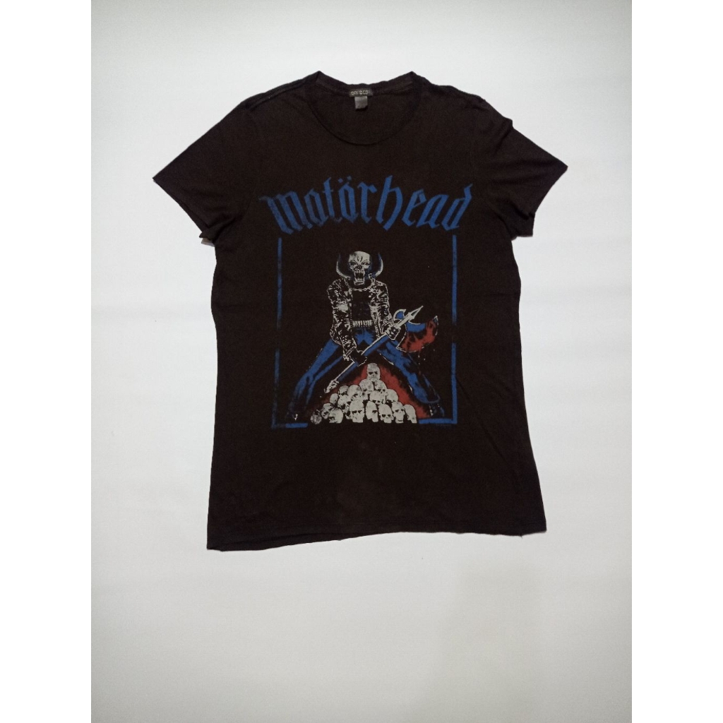 Kaos Band Motorhead Official Merchandise By Divided H&M Copyright ©2018 Motorhead Second Brand Divid