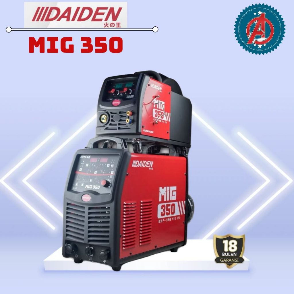 Mesin Las/ Trafo Las Inverter CO2 MIGI-350 Daiden/ MIGI350 Daiden