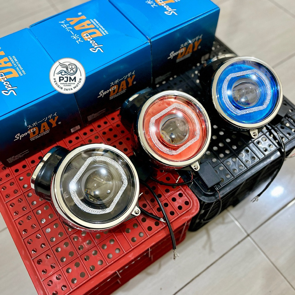 Biled Set Batok L2G CD Lampu Depan Biled Day Import BMW RGB DAY BILED CD S90 Import Super Terang Day