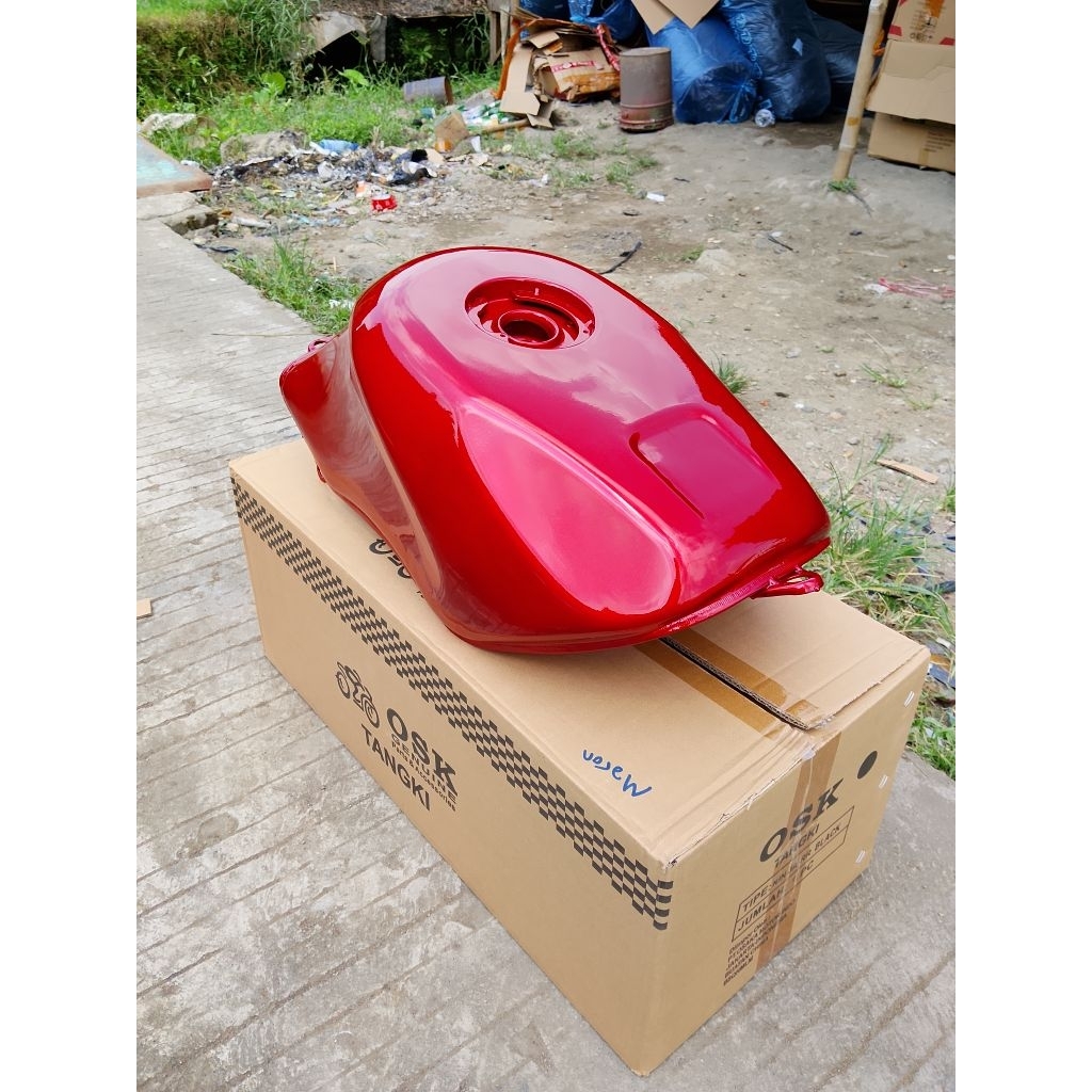 TANGKI NINJA RR NEW TANGKI NINJA RR OLD warna MERAH MAROON