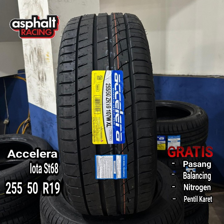 Ban Mobil Tubles Ukuran 255 50 R19 Merek Accelera Iota St68 Ban Murah R19 255/50