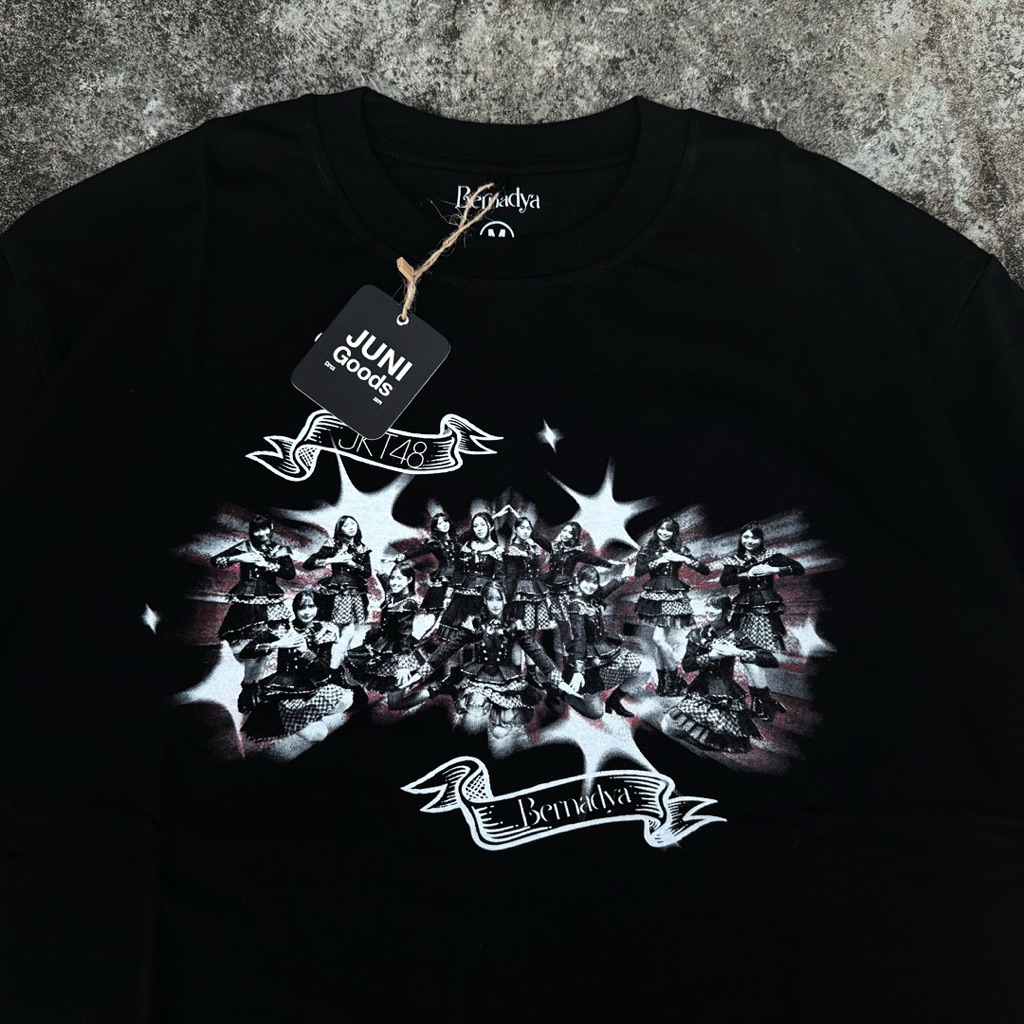 BERNADYA X JKT48 - PERCIK KECIL TSHIRT BLACK