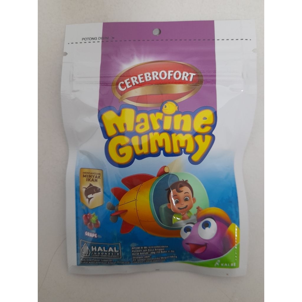 Cerebrofort Marine Gummy Grape 20g