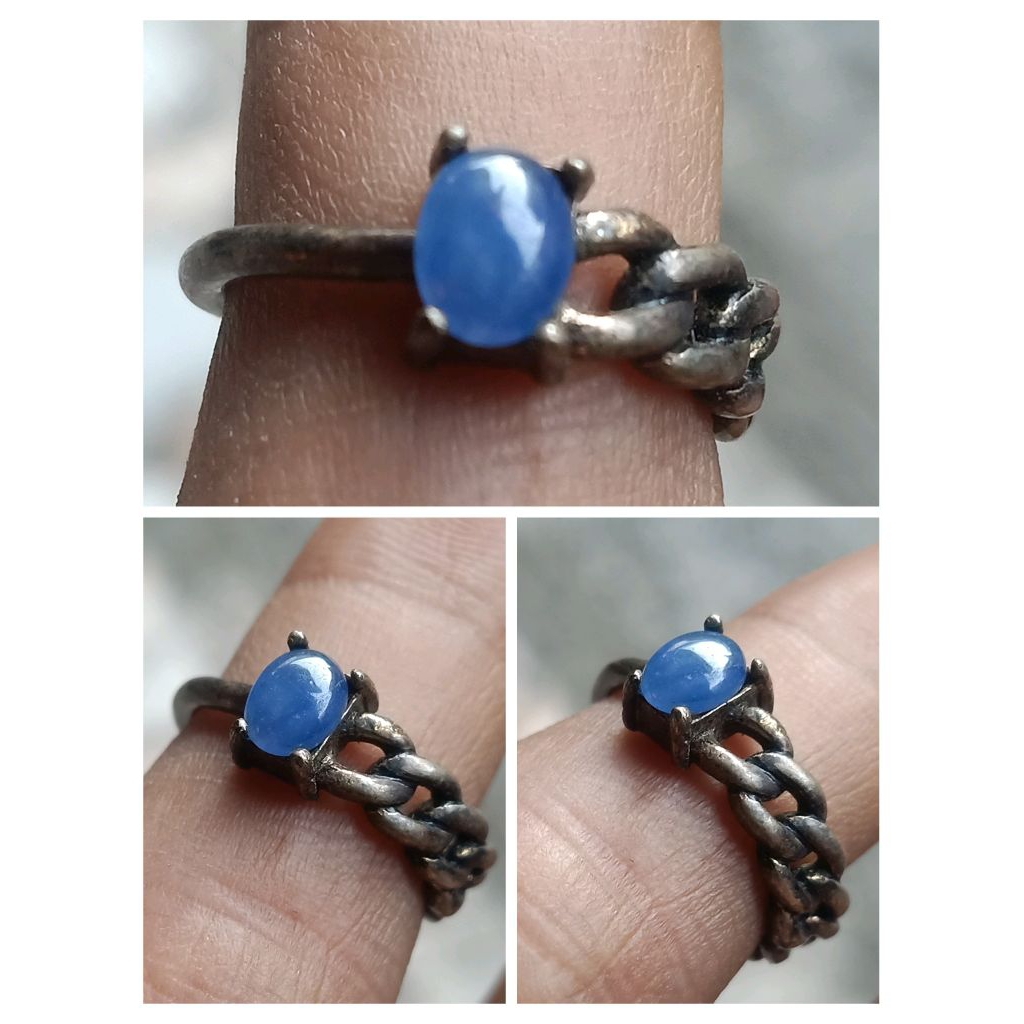 natural blue sapphire Birma