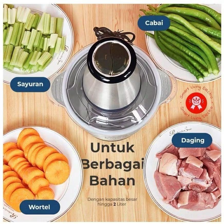 Blender Chopper Blender Daging Stainless Coper Penggiling Daging Serbaguna