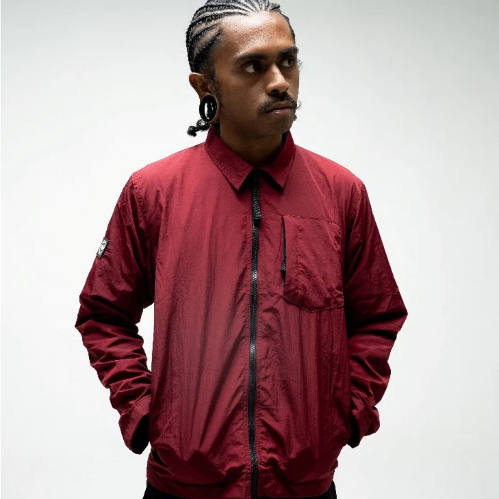 Troublemaker - Overshirt Jacket - Boundaries Burgundy