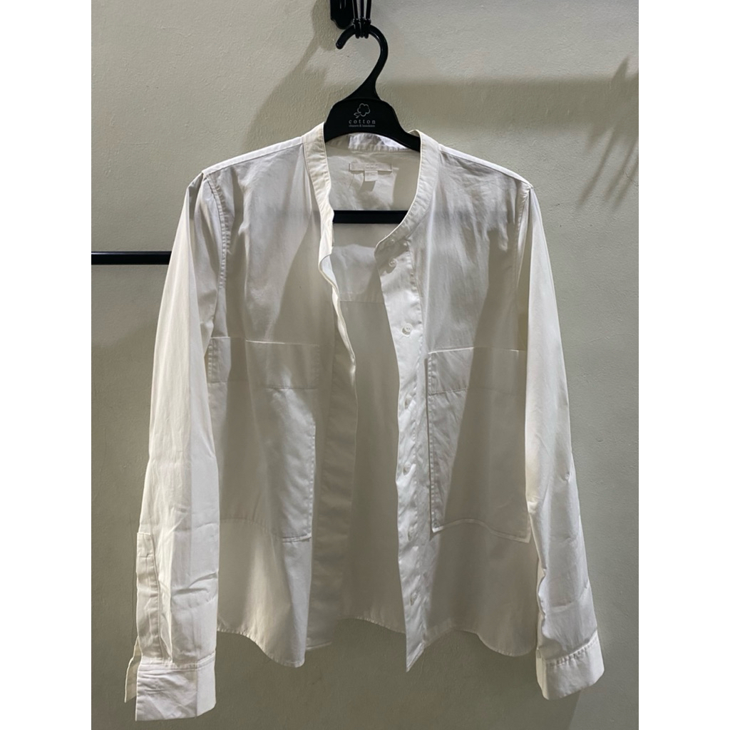 COS - cotton shirt white
