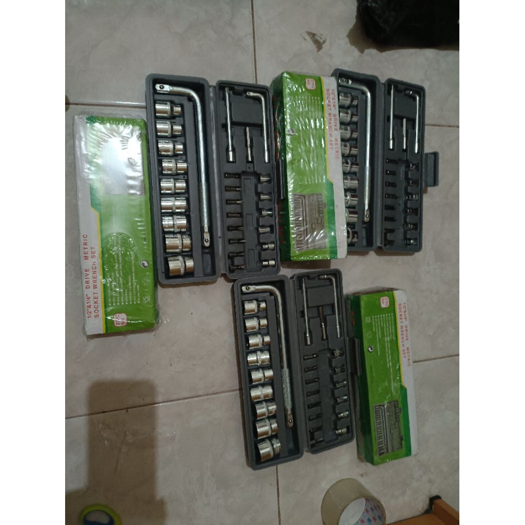 Kunci Shock / Shock Set 27 Pcs / Konci Shock Set 27 Berkualiatas Awet