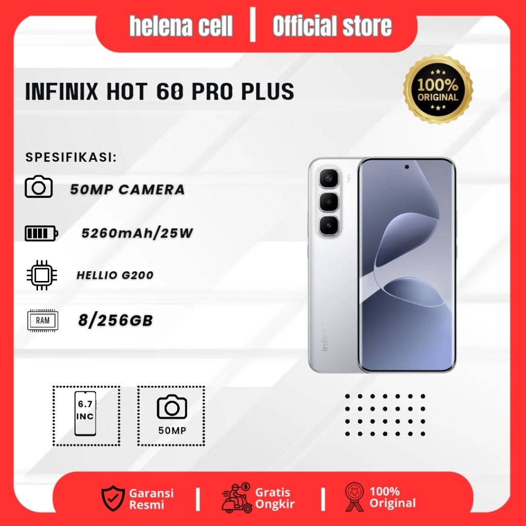 Infinix Hot 60 Pro Plus Ram 8/256GB
