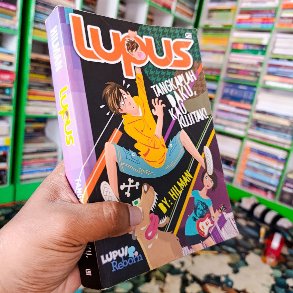 novel Lupus tangkaplah daku, kau kujitak - Halman original