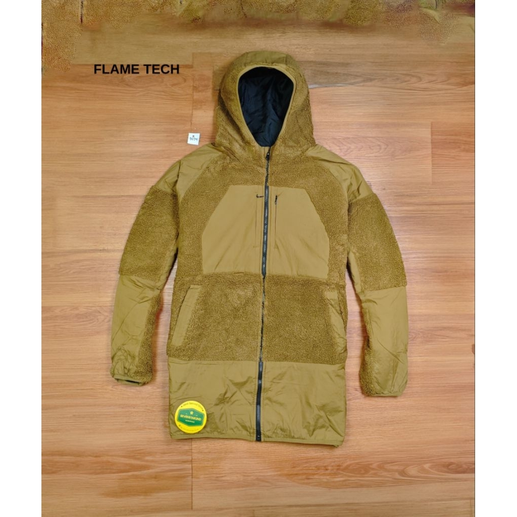 flame tech casual polar tech jacket