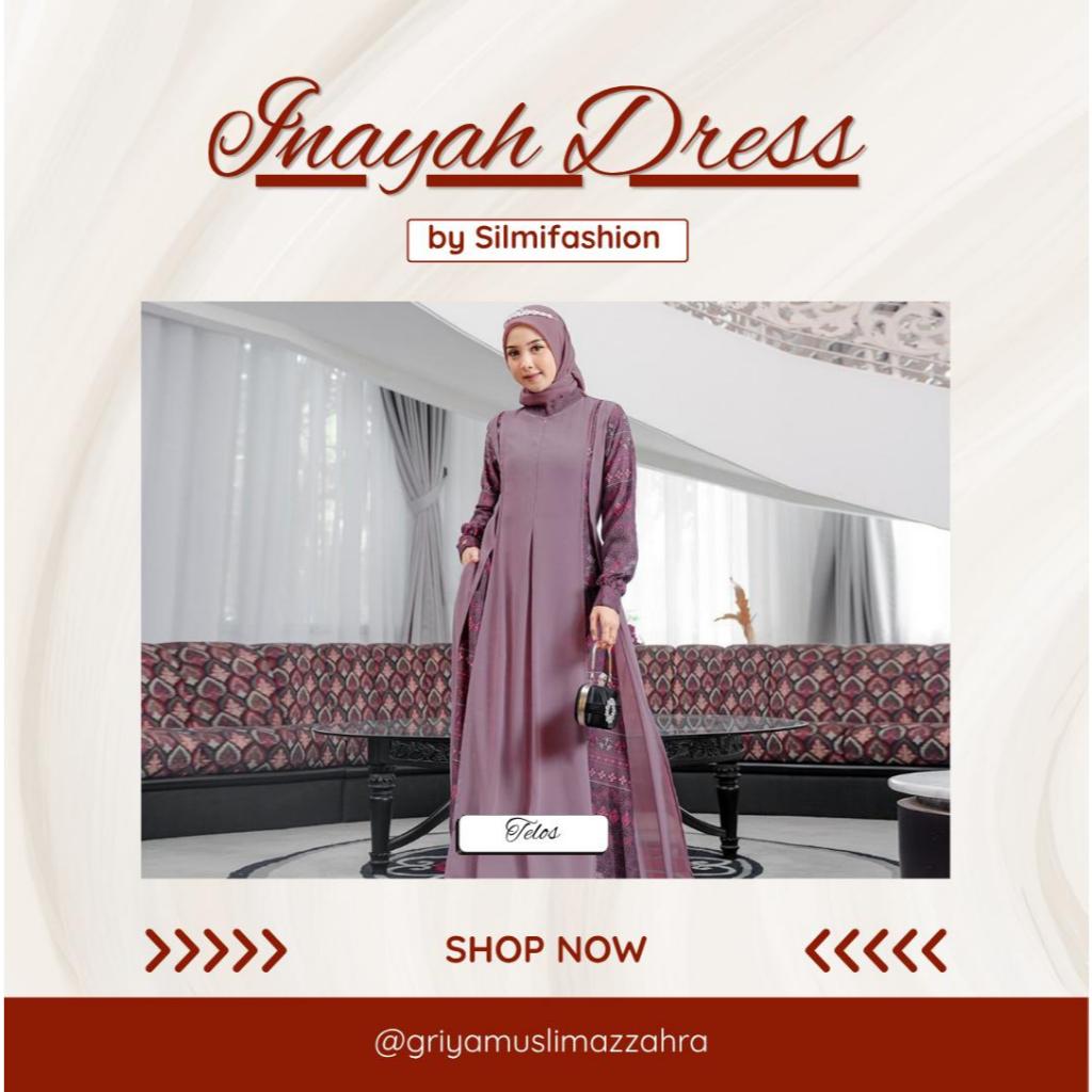 [INAYAH DRESS] GAMIS SILMI TERBARU 2026 || GAMIS KONDANGAN/DAILY/PENGAJIAN/SERAGAMAN || INAYAH 02 PA