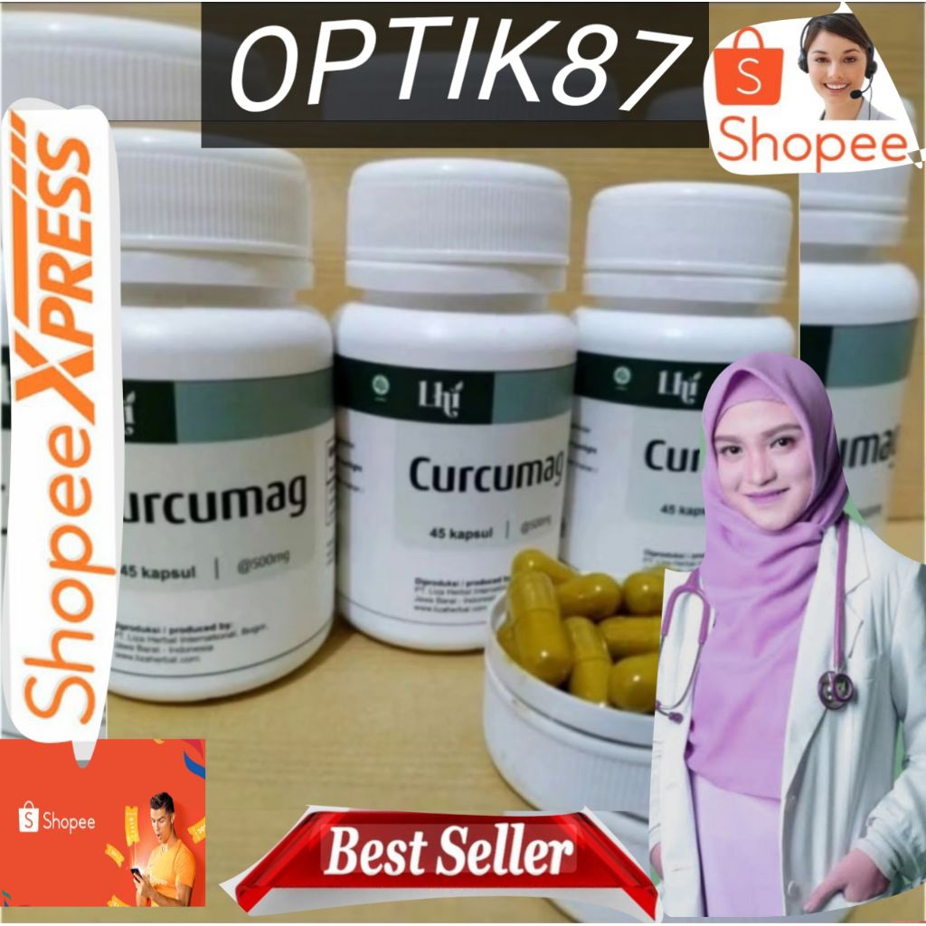 CURCUMAG ASLI OBAT ASAM LAMBUNG OBAT MAGH HERBAL CURCUMAG ASLI LHI
