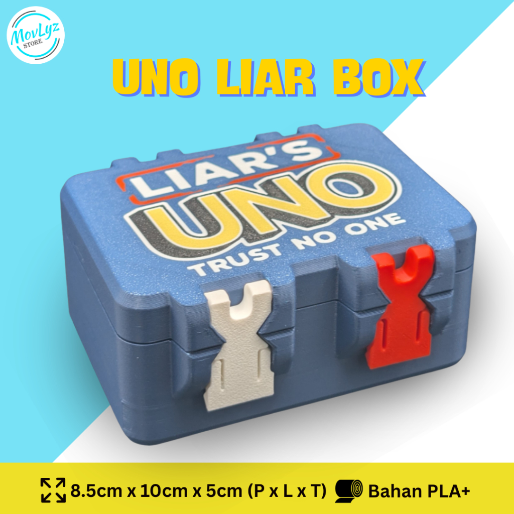 UNO Card Box Liar’s UNO – Kotak Penyimpanan Kartu UNO