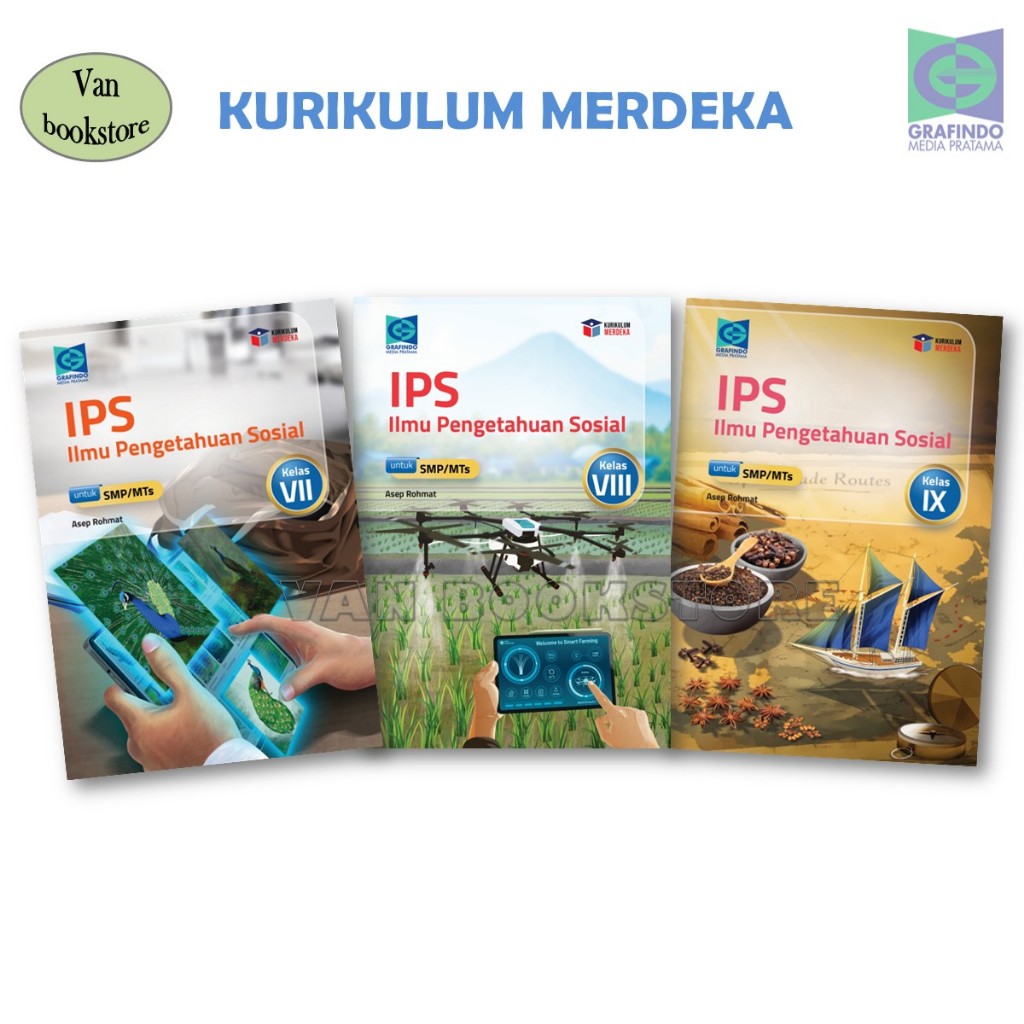 (Grafindo) Ips SMP Kelas 7 8 9 - Kurikulum Merdeka