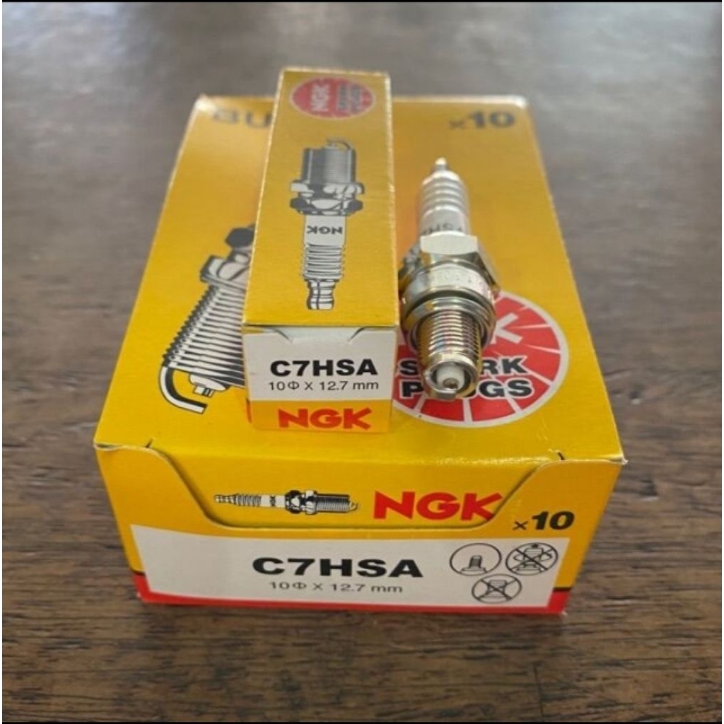 busi NGK C7HSA  buat motor Supra lama ,grand ,Mio lama/soul Supra fit ,jupiter