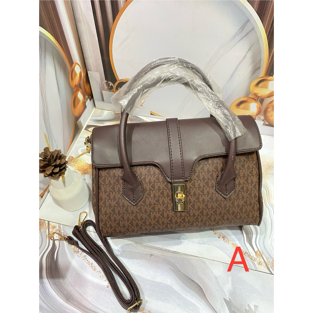 tas wanita kekinian terbaru top handle bag Tas selempang wanita kekinian handle bag cocok untuk pest