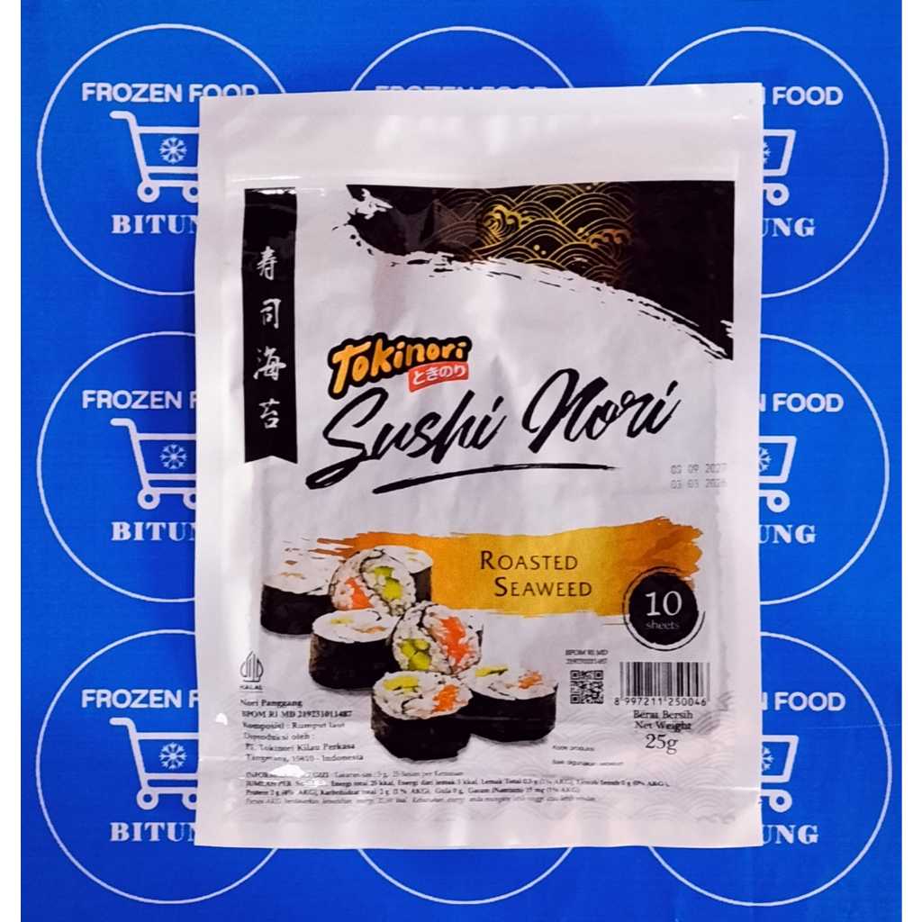 Sakao Sushi Nori isi 10lbr 25gr - Frozen Food Bitung