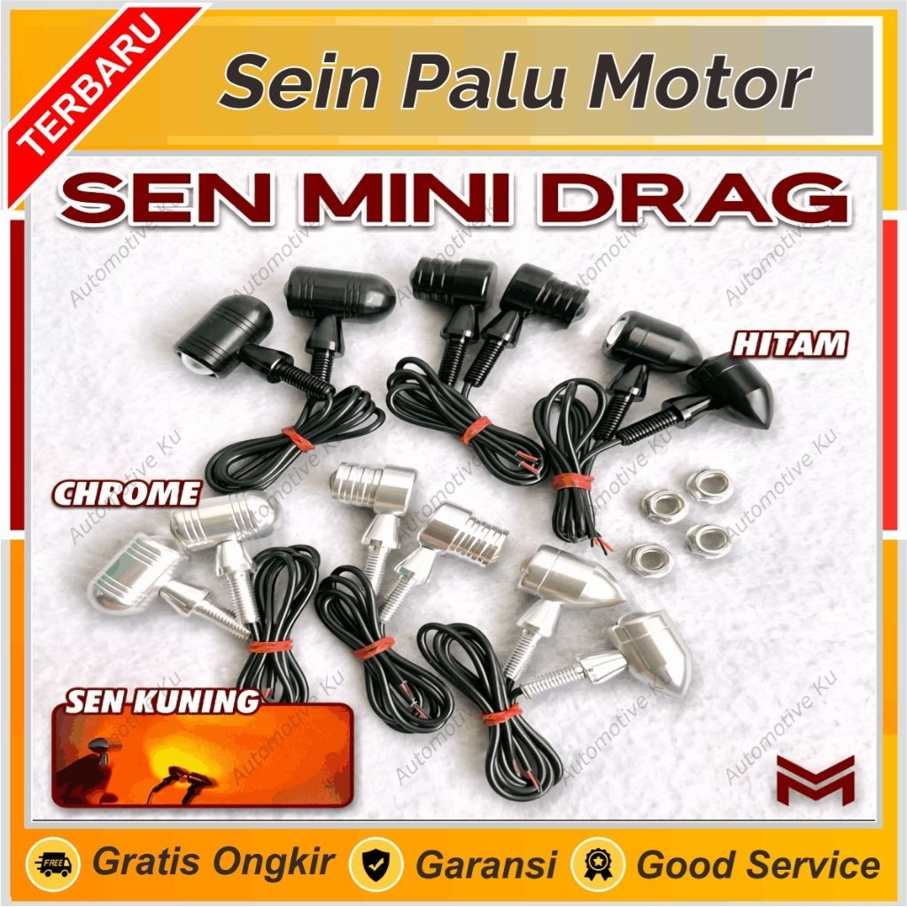 SEIN LED LAMPU MATA ELANG DRAG MINI PALU LANCIP CB