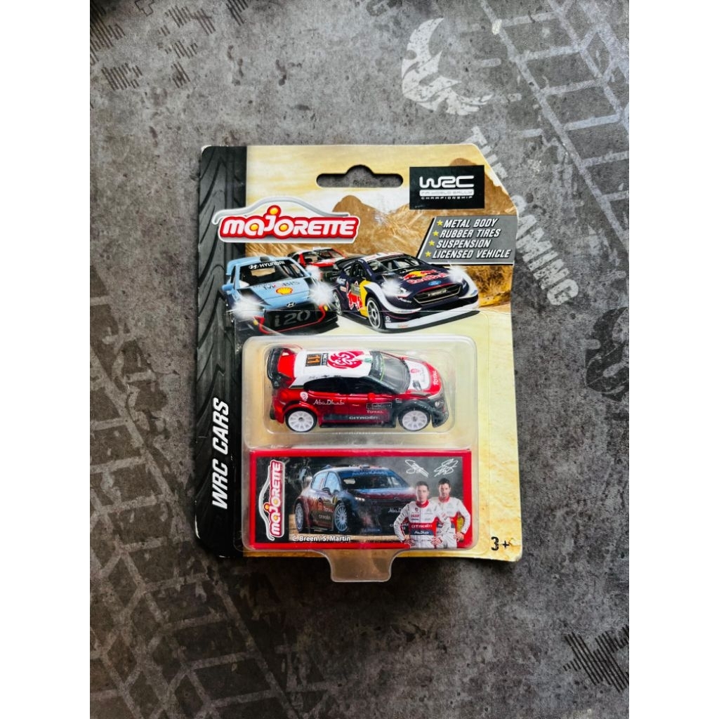 Majorette Citroen C3 WRC Deluxe Edition