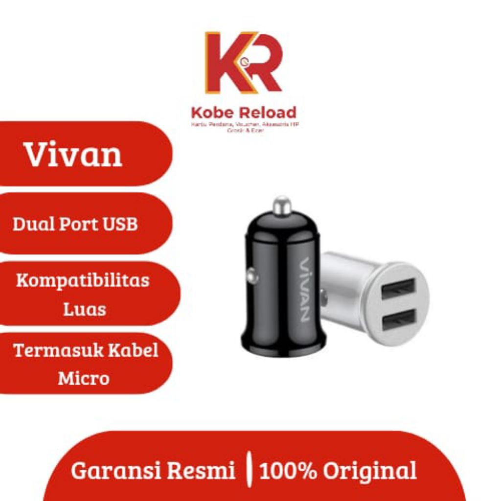 Charger Mobil Vivan VCC01