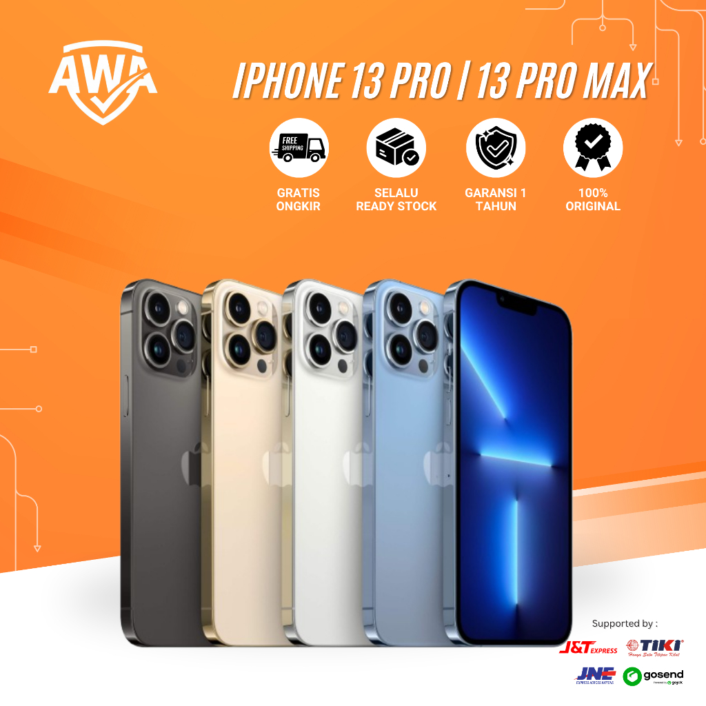 New Handphone iPhoneeee 13 Pro | 13 Pro Max 128GB 256GB 512GB 1TB Green | DUAL | IBOX