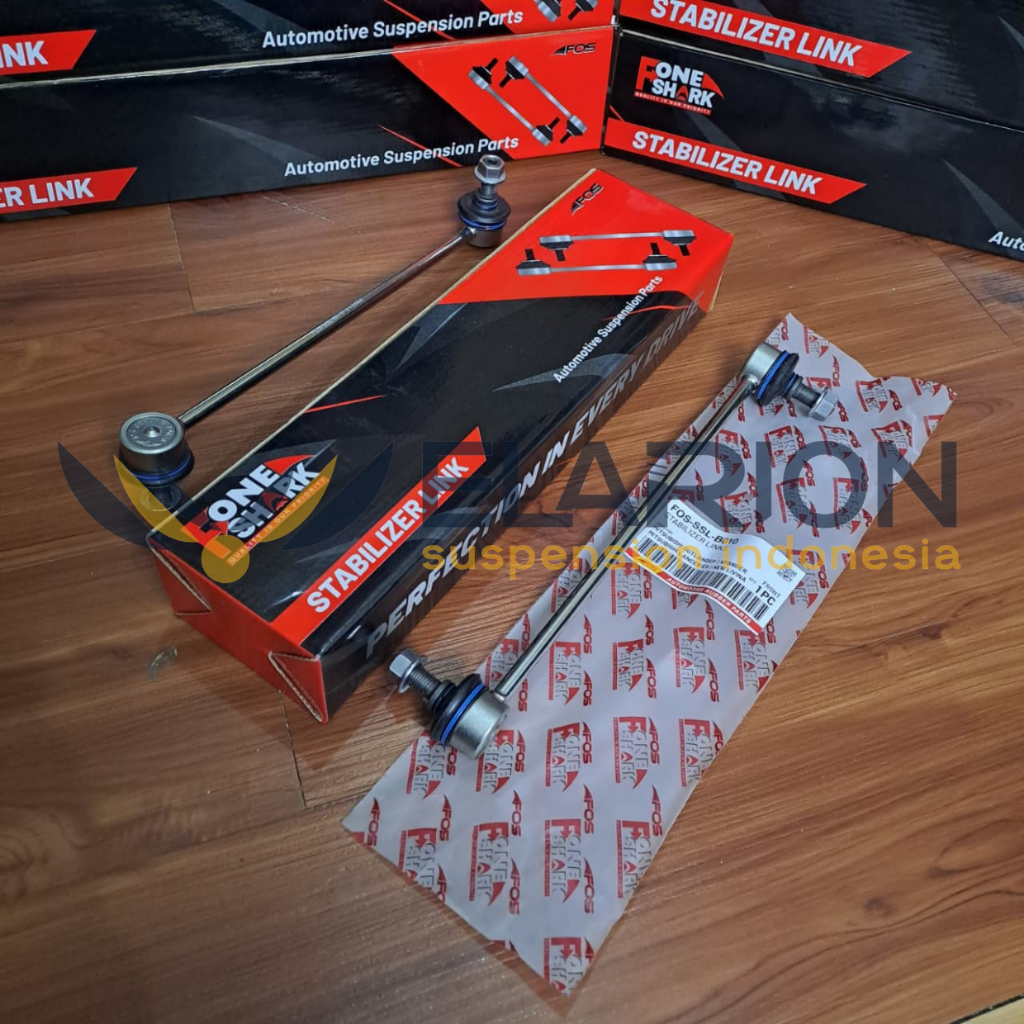 F-One Shark FOS Front Sway Bar Link Stabilizer Link Stabil Mitsubishi Lancer Ex 2008-ON / All New Li