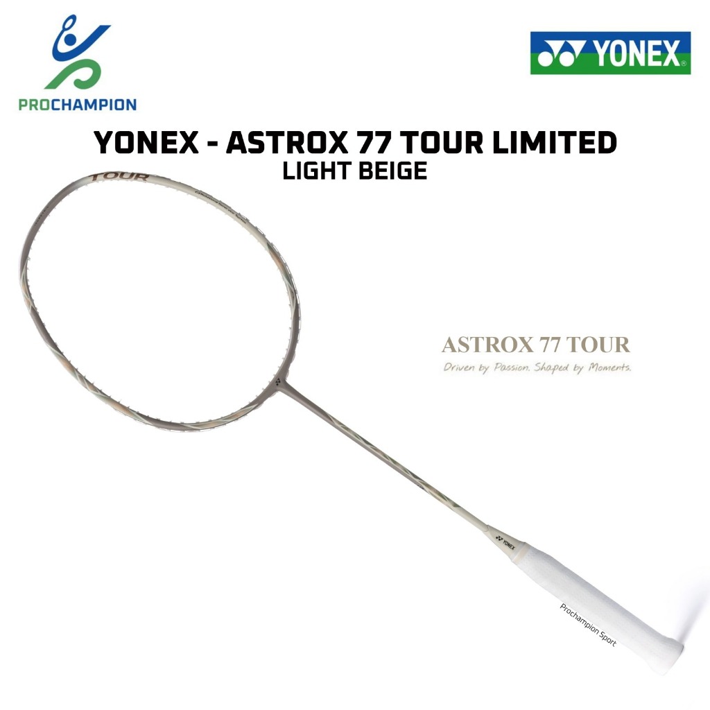 Raket Badminton Yonex Astrox 77 Tour Limited Light Beige