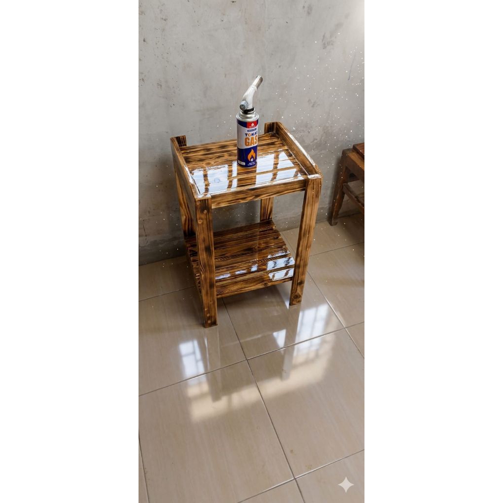 rak dispenser kayu