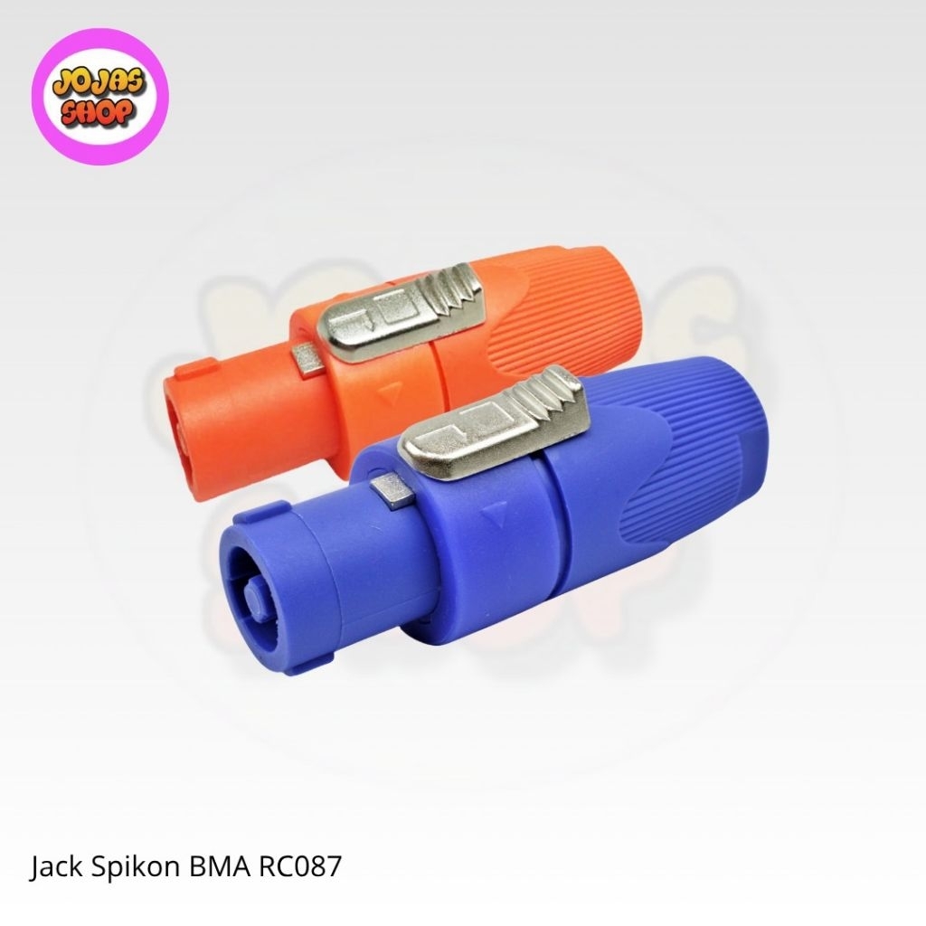 jack spikon bma rc 087 jek spikon bma RC 087 soket spikon spicon bma speaker connector speacon speak