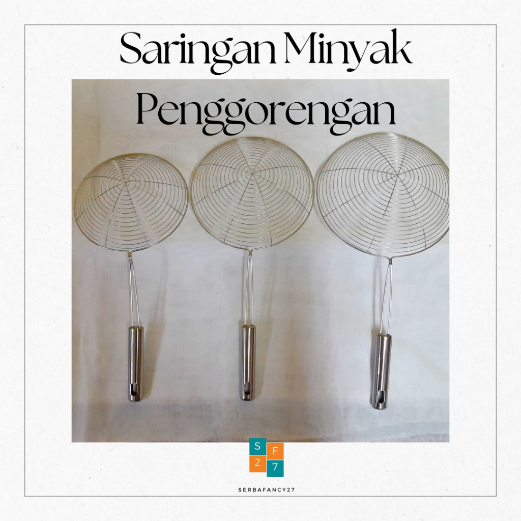 SARINGAN MINYAK TIRISAN MINYAK GORENG SARINGAN PENGGORENGAN