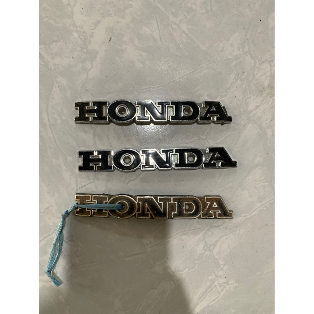 Emblem Honda Cb100 Cb150 Tahun Tua ORI nos Emblem Tangki ORI
