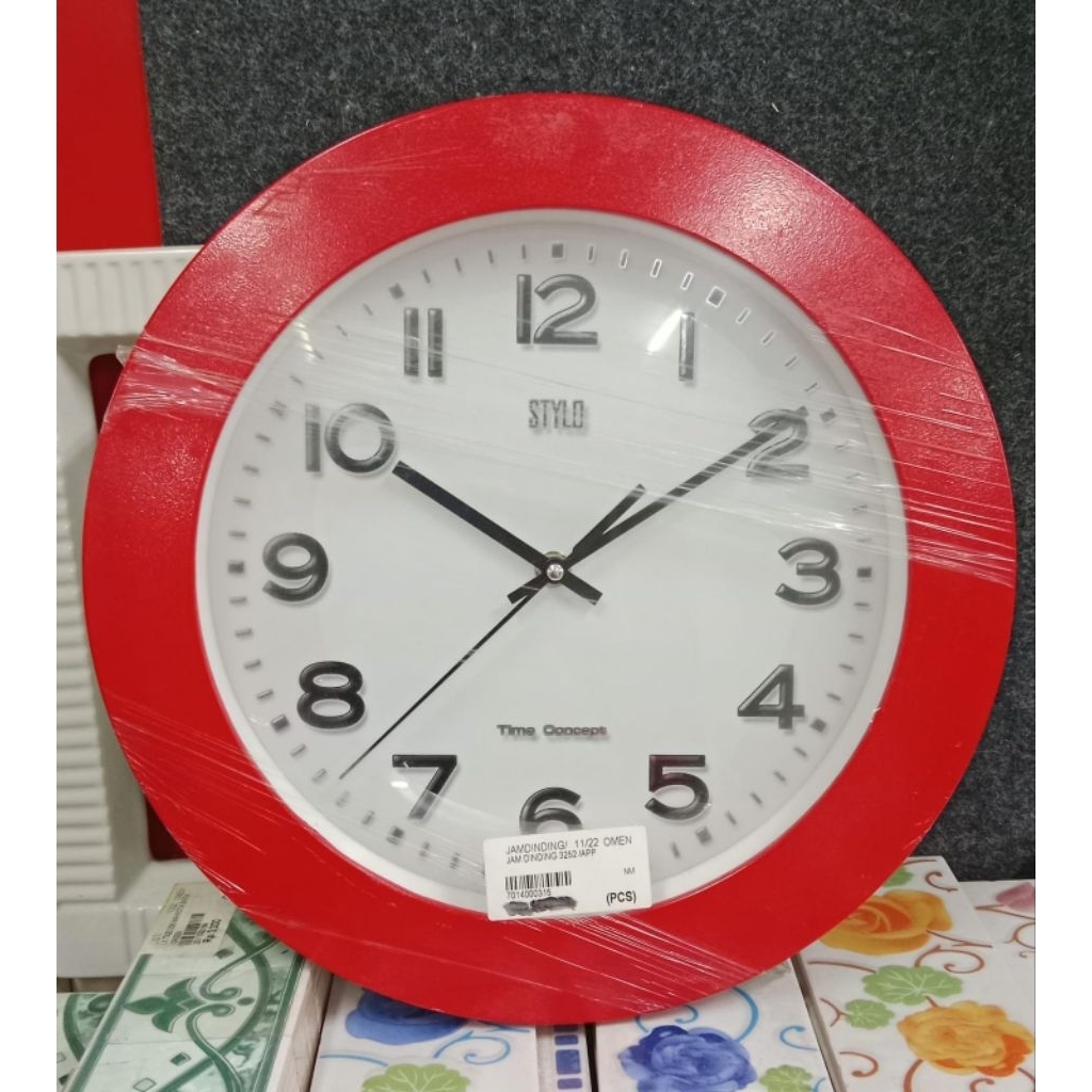 CUCI GUDANG JAM DINDING 3252 STYLO