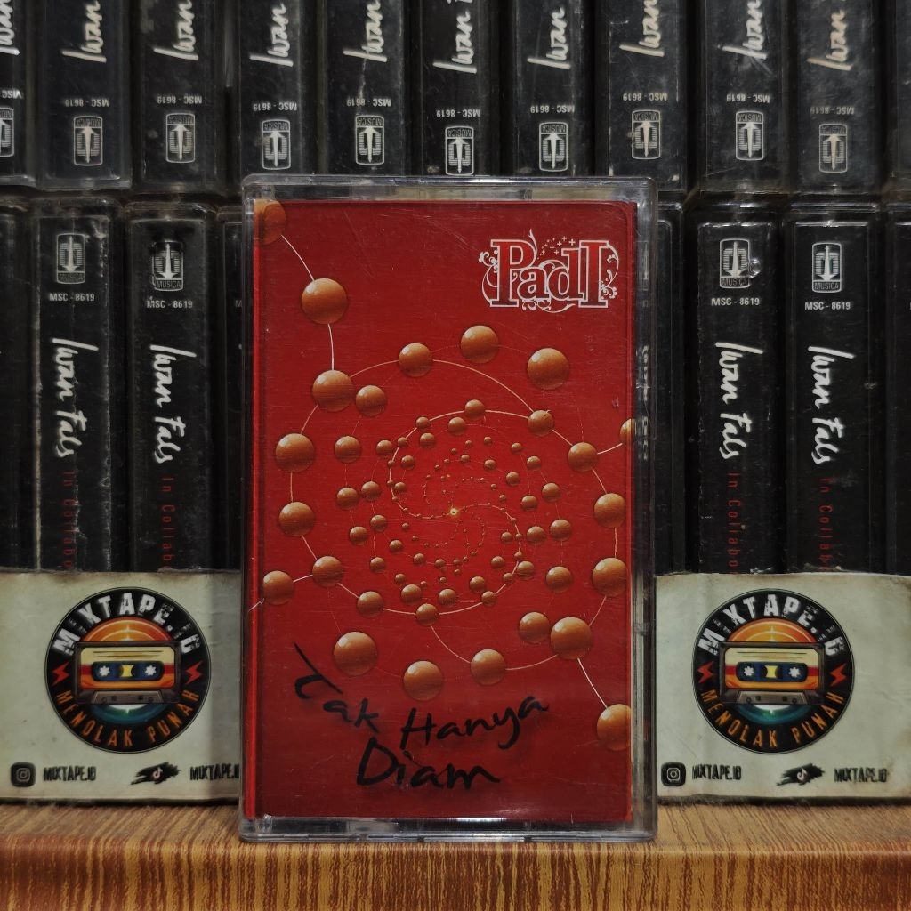 Kaset - Padi - Tak Hanya Diam - Radio Tape - Kaset Pita - Radio - Pemutar Kaset - Retro - Classic - 