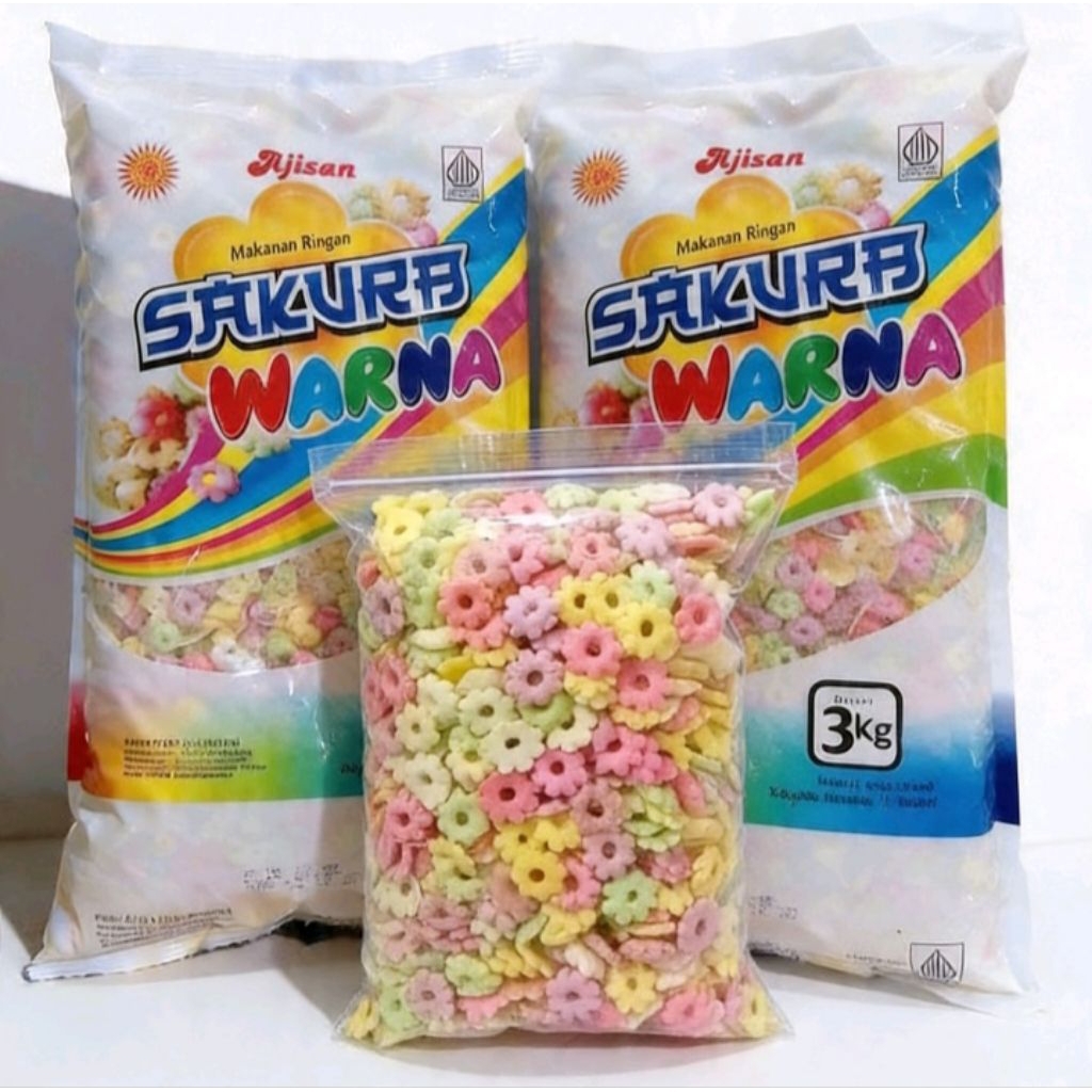 Sakura Warna Ajisan 500 gram