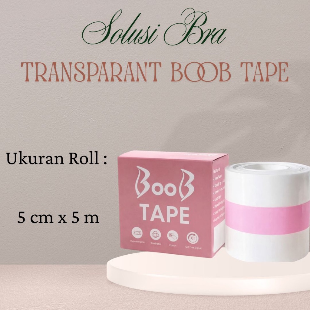 Body Tape Transparan Push Up Body Tape