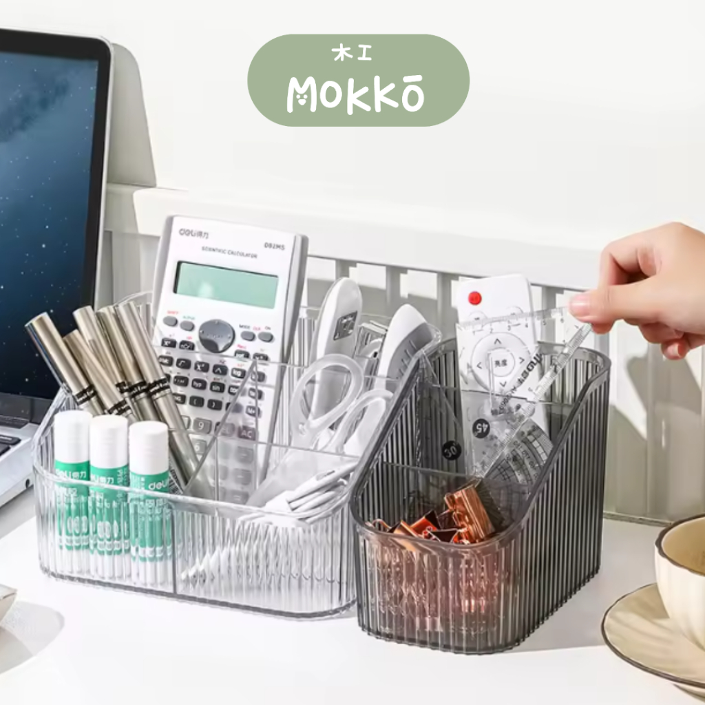 Wadah Tray Serbaguna Estetika Organiser Skincare Minimalis Wadah Kosmetik Storage