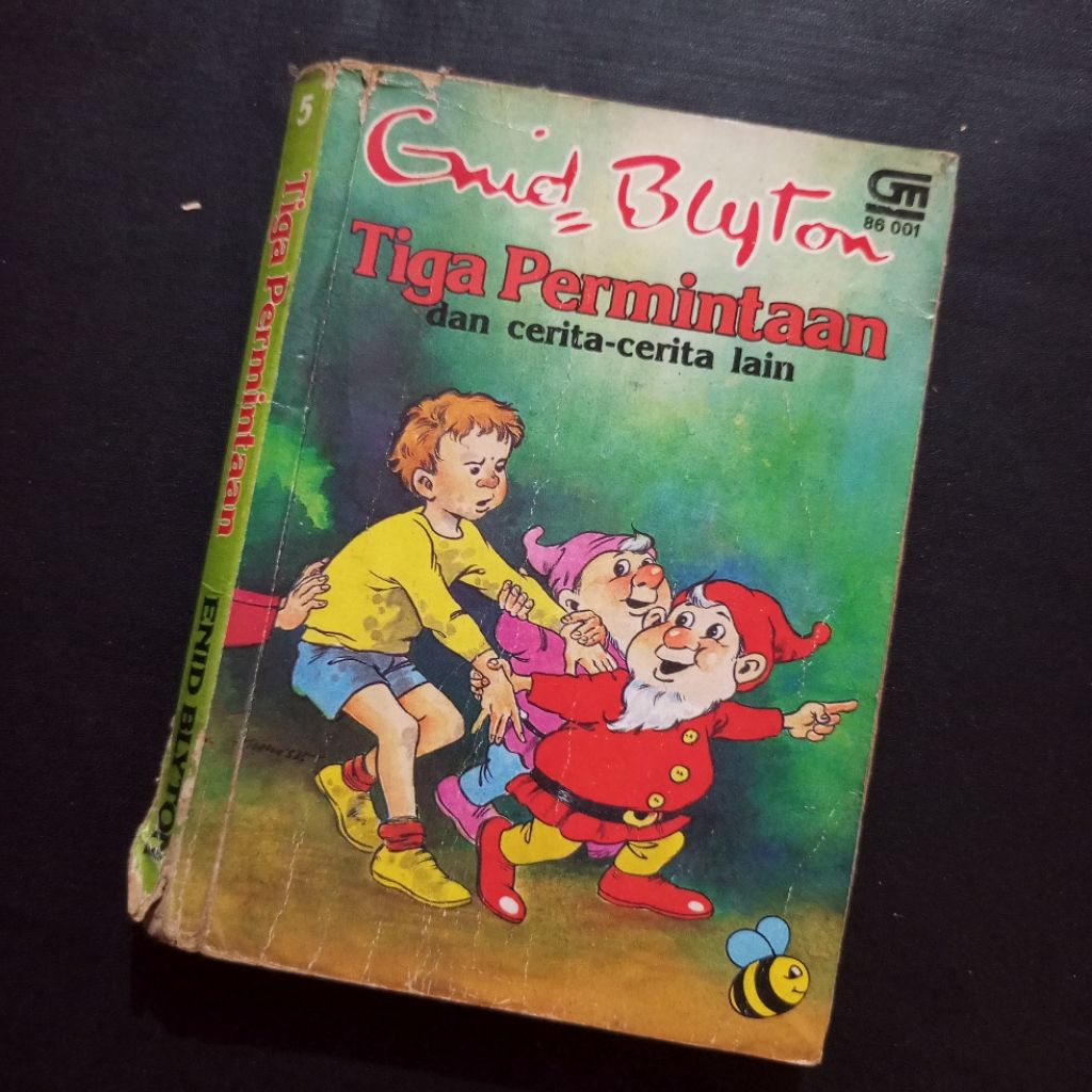 Buku Anak Tiga Permintaan dan Cerita-Cerita Lain / Enid Blyton / Gramedia GM / Kumpulan Cerita Fanta