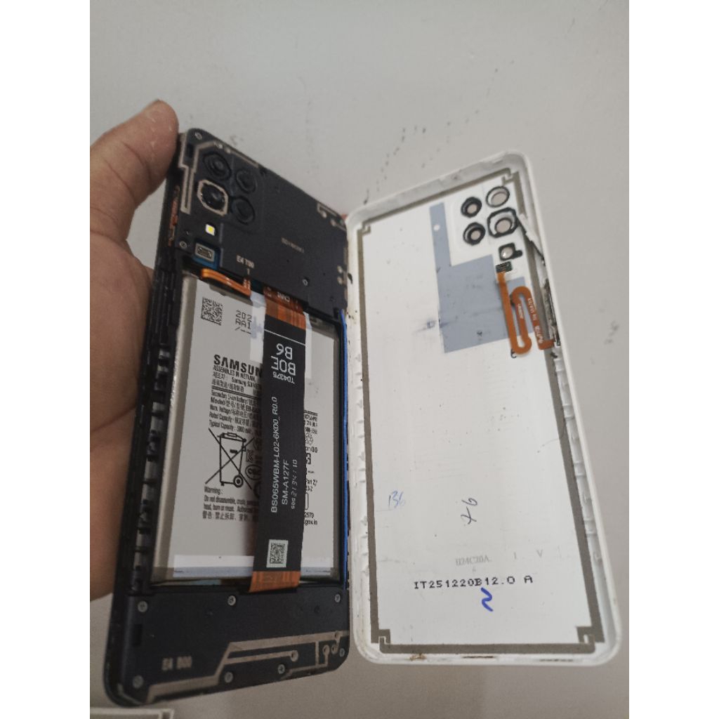 samsung a12 minus lcd