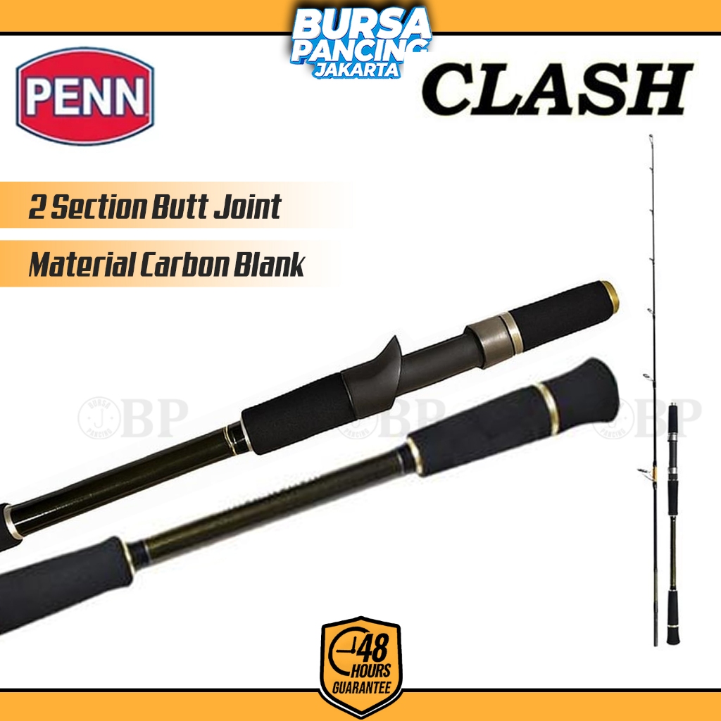 PENN Joran Pancing CLASH Spinning Overhead Saltwater Fishing