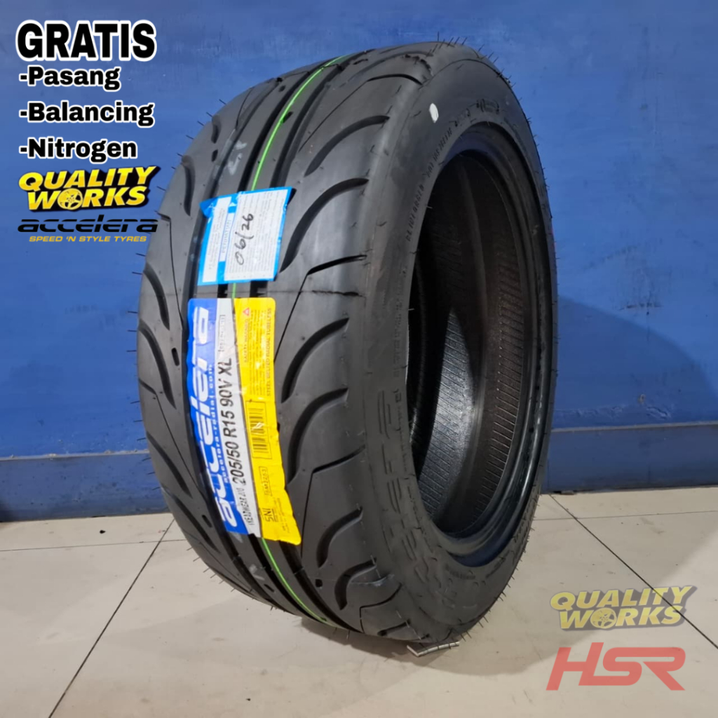 BAN SEMI SLICK 205 50 R15 BAN MOBIL ACCELERA 651 SPORT 205/50 R15 TW200