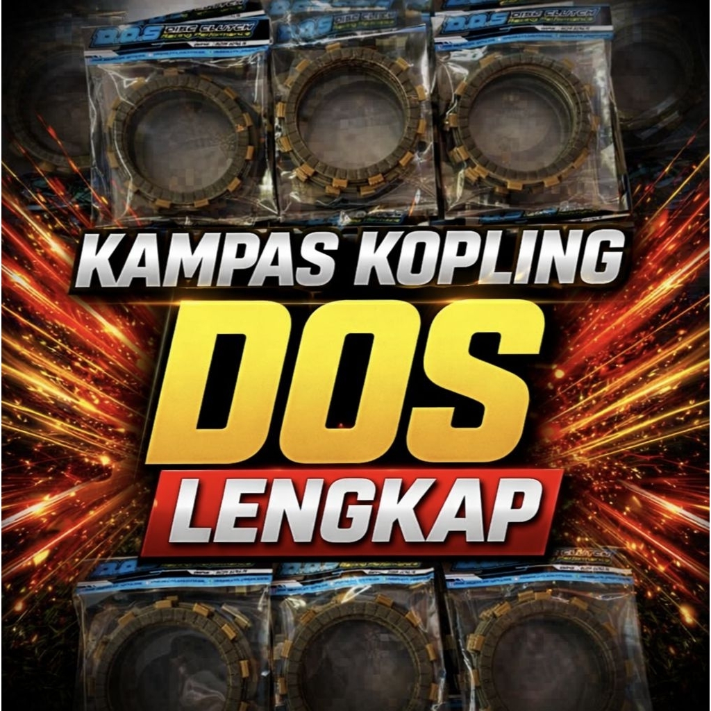 RRT KAMPAS KOPLING DOS ANTI SELIP ORIGINAL DOS MUFFLER