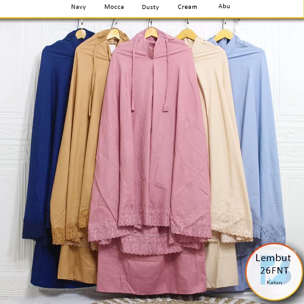 Mukena Katun Bordir Jumbo